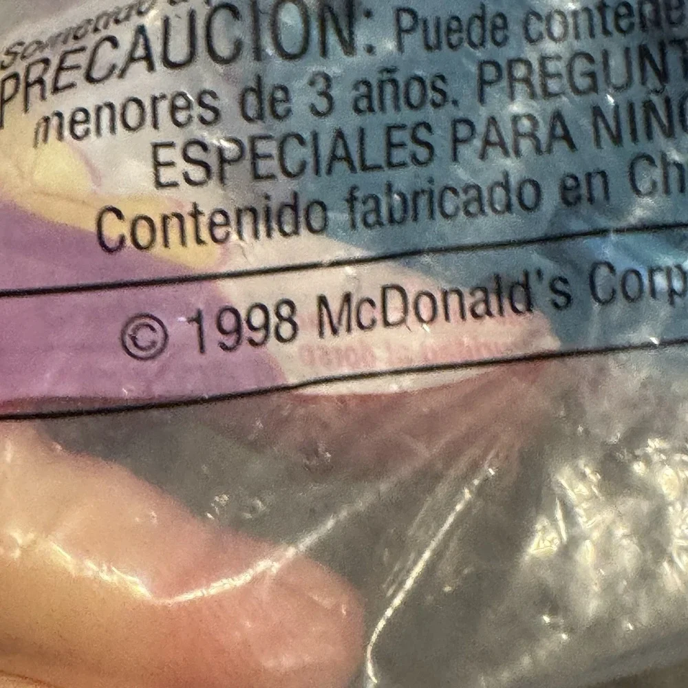 Vintage 1998 Disney Pixar A Bugs Life  Mcdonalds Happy Meal Toy 
